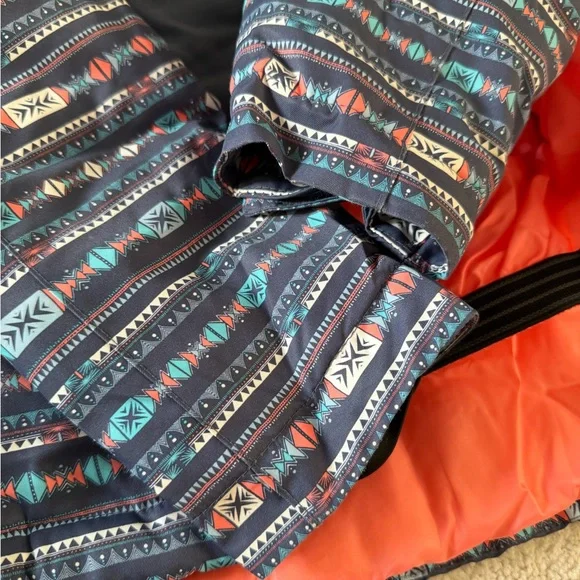 Roxy Orange and Gray Jacket